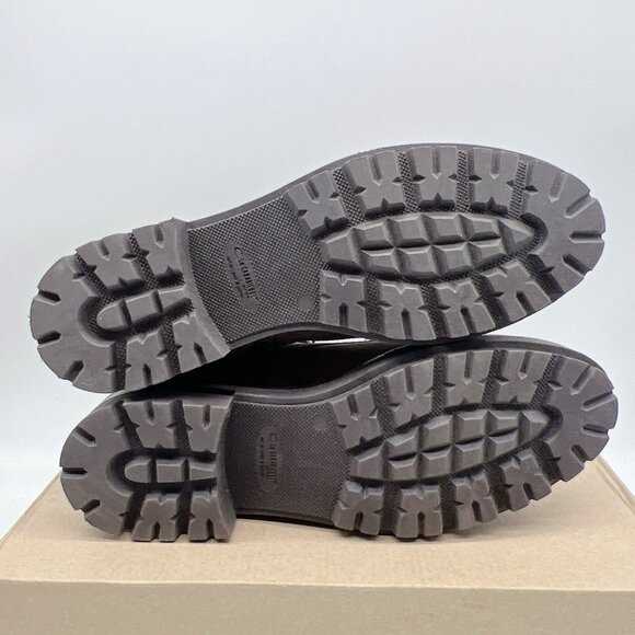 LA CANADIENNE BRITTANY WATERPROOF LUG LACE-UP BOOTS Light Brown US 10 NEW! $550 - Picture 8 of 11